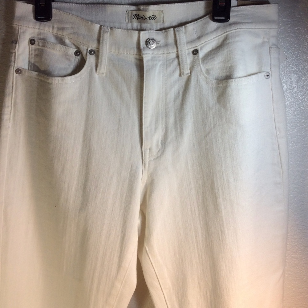 Madewell Distressed Cali Demi Boot Jeans